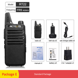 USB Charging Mini Walkie-Talkies