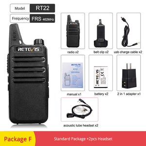 USB Charging Mini Walkie-Talkies