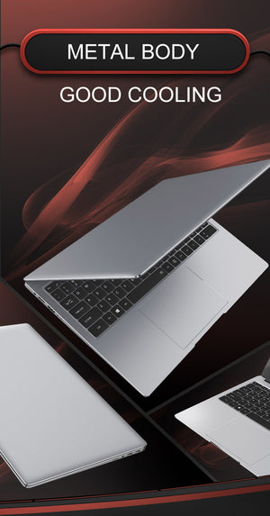 Notebook Computer Laptop With Metal Body