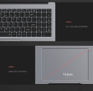 Notebook Computer Laptop With Metal Body